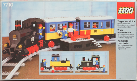 7710-1 Push-Along Passenger Steam Train