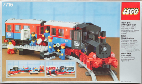 7715-1 Push-Along Passenger Steam Train