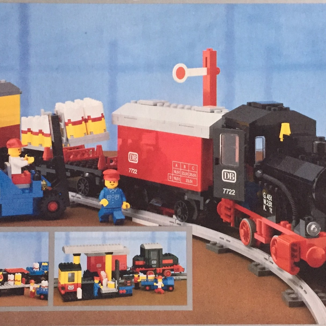 7722-1 Steam Cargo Train