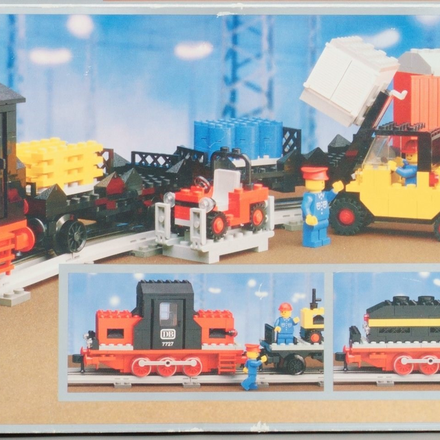 7727-1 Freight Steam Train