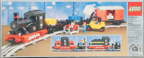 7727-1 Freight Steam Train