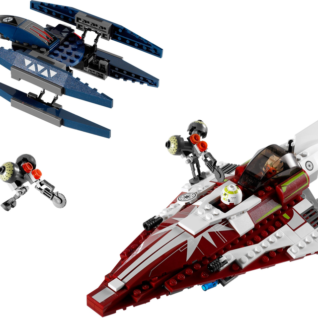7751-1 Ahsoka's Starfighter and Vulture Droid