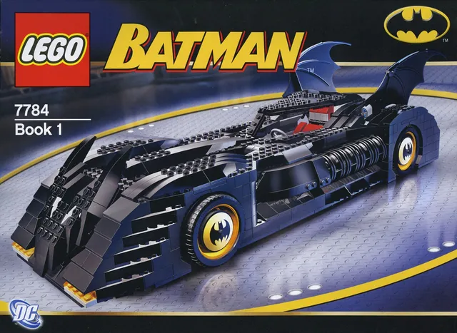 7784-1 The Batmobile Ultimate Collectors' Edition