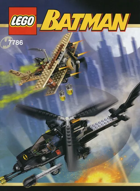 7786-1 The Batcopter: The Chase for the Scarecrow