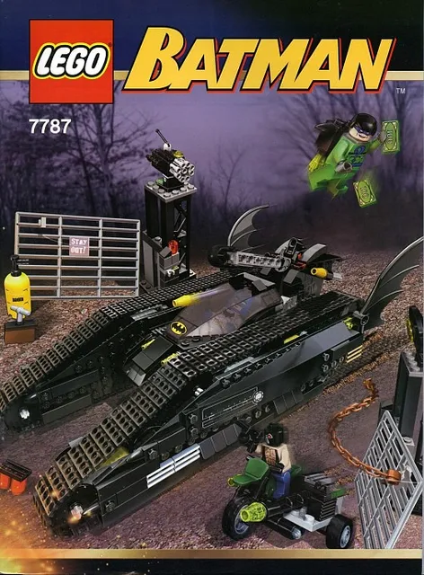 7787-1 The Bat-Tank: The Riddler and Bane's Hideout