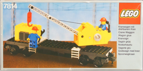 7814-1 Crane Wagon with Small Container