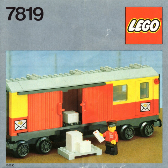 7819-1 Postal Container Wagon Covered