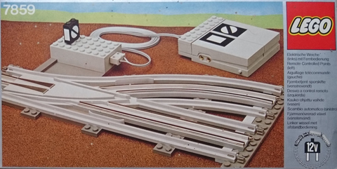 7859-1 Remote Controlled Points Left 12v