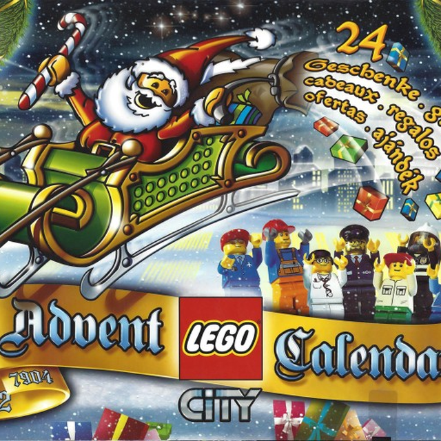 7904-1 City Advent Calendar 2006