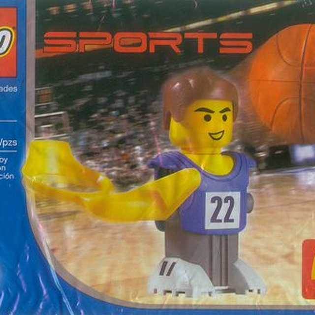 7917-1 McDonald's Sports Set Number 3 - Blue Basketball Player #22