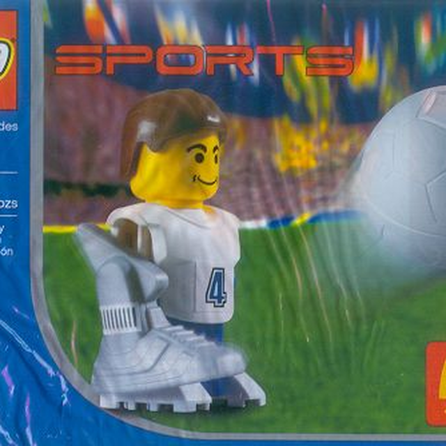 7923-1 McDonald's Sports Set Number 1 - White Soccer Player #4