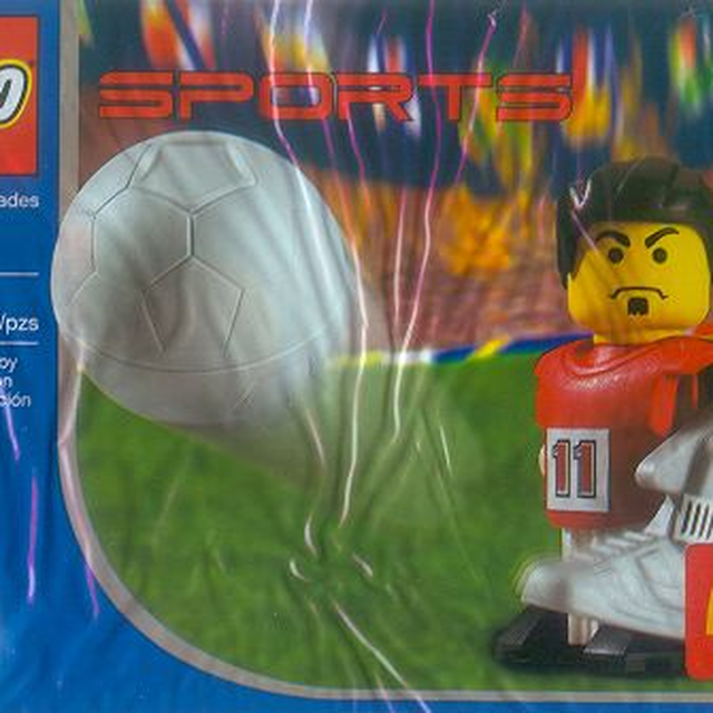 7924-1 McDonald's Sports Set Number 2 - Red Soccer Player #11