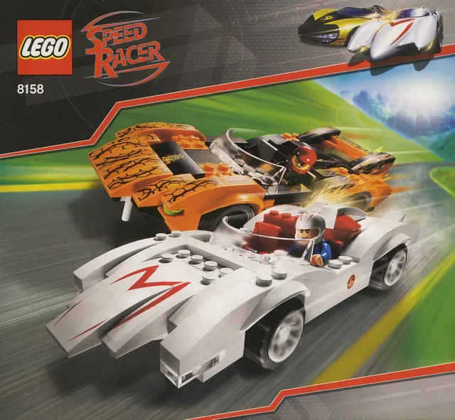 8158-1 Speed Racer & Snake Oiler