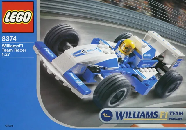 8374-1 Williams F1 Team Racer 1:27