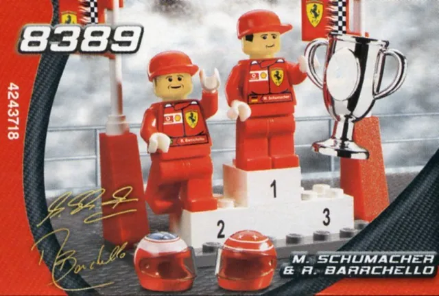 8389-1 M. Schumacher and R. Barrichello