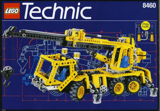 8460-1 Pneumatic Crane Truck / Mobile Crane