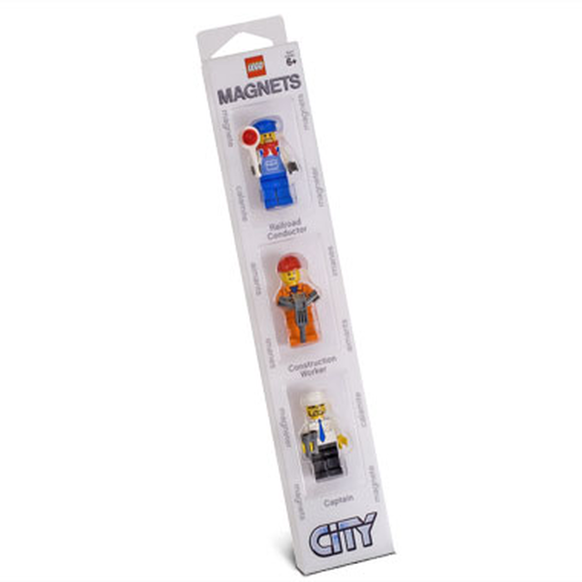 852012-1 City Minifigure Magnet Set