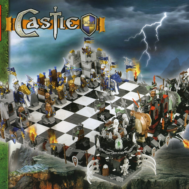 852293-1 Fantasy Era Castle Giant Chess Set