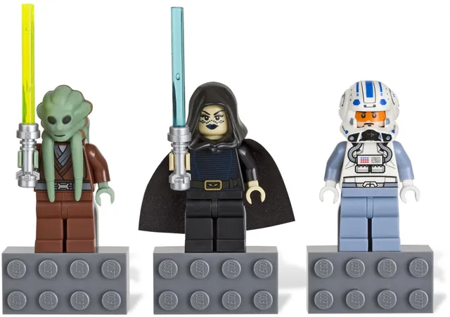 852947-1 Magnet Set, Star Wars - Kit Fisto, Barriss Offee, Captain Jag
