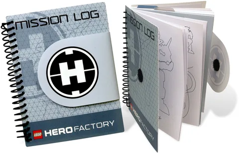853083-1 Hero Factory Mission Log Book