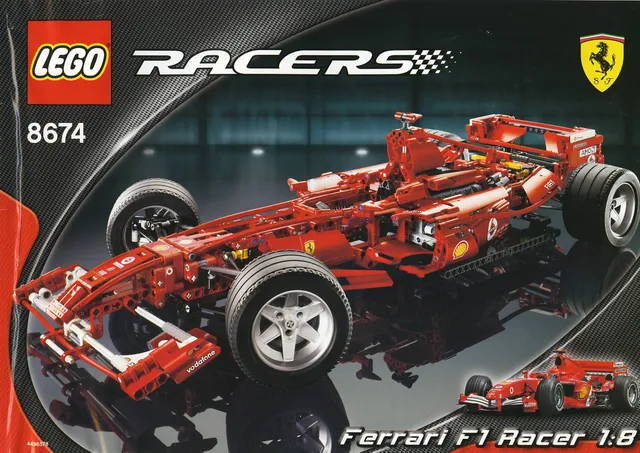 8674-1 Ferrari F1 Racer 1:8