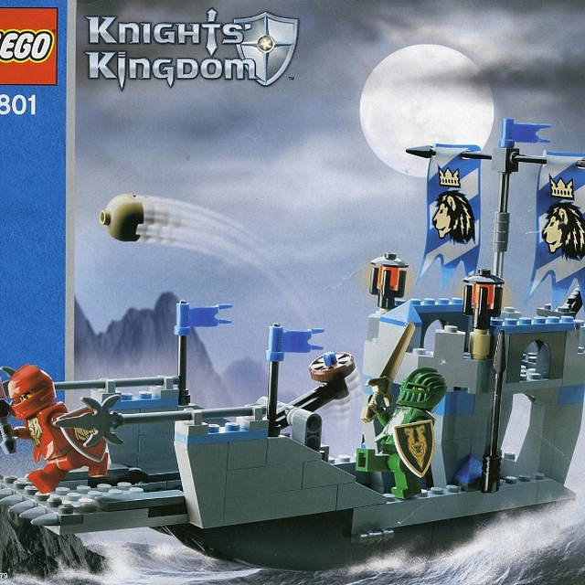 8801-1 Knights' Attack Barge