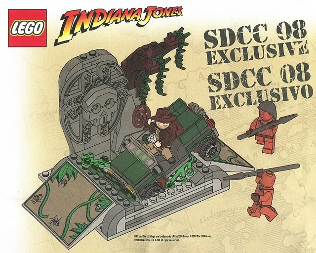 COMCON002-1 Indiana Jones Brickmaster Pack