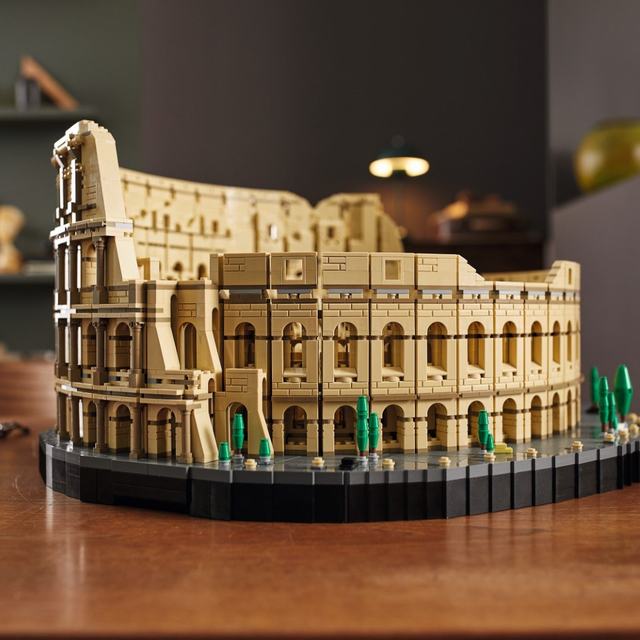 Behold the majesty of the Roman Colosseum, now in your living room
