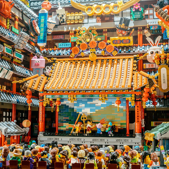 "Journey to the west" the largest LEGO MOC by Lego_nuts