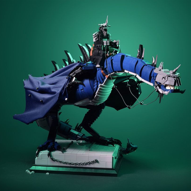 LEGO Witch-king and his fellbeast