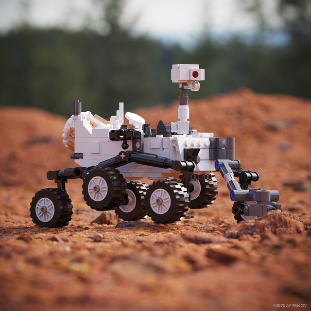 LEGO Mars Science Laboratory Curiosity Rover