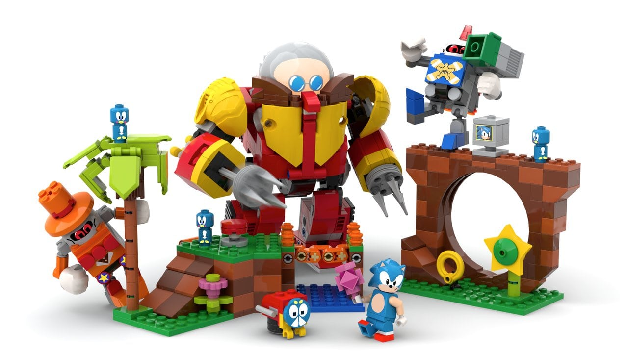 LEGO IDEAS Announces a Sonic Fan Design Creation: Sonic Mania Green Hill Zone