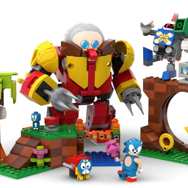 LEGO IDEAS Announces a Sonic Fan Design Creation: Sonic Mania Green Hill Zone