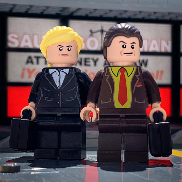 Minifigures from Better Call Saul