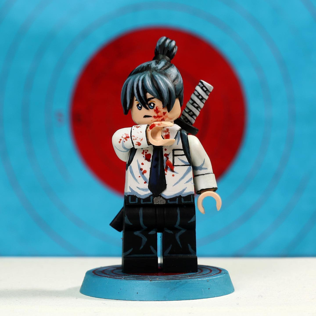 Custom LEGO Chainsaw Man - Aki Hayakawa