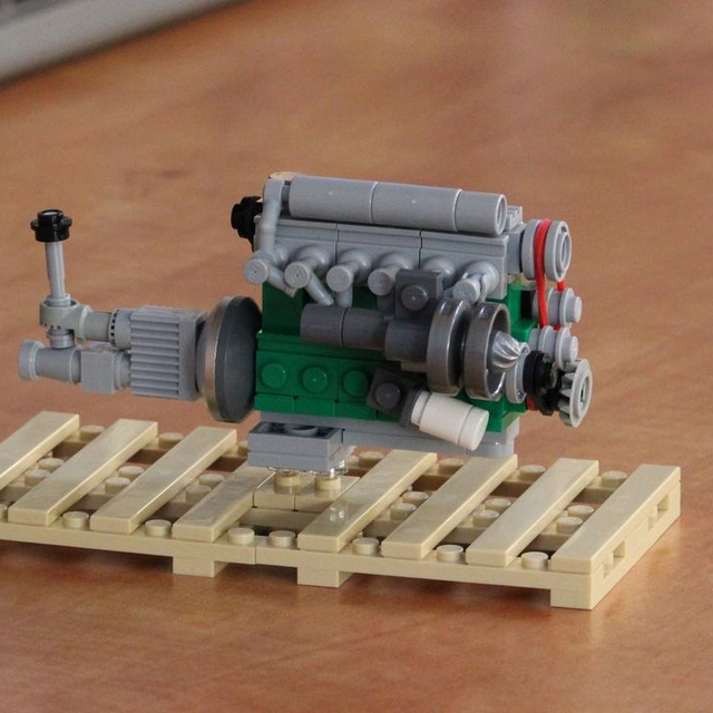 LEGO Volkswagen D24TIC engine