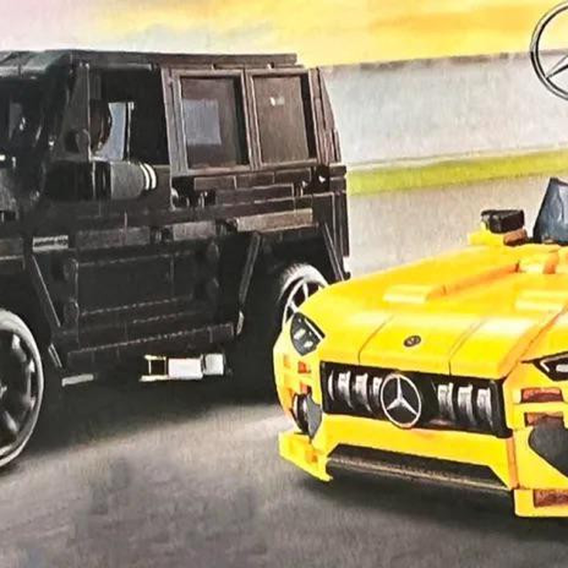 LEGO Speed Champions: Mercedes AMG GT Roadster 2024 & AMG G63 (76924)